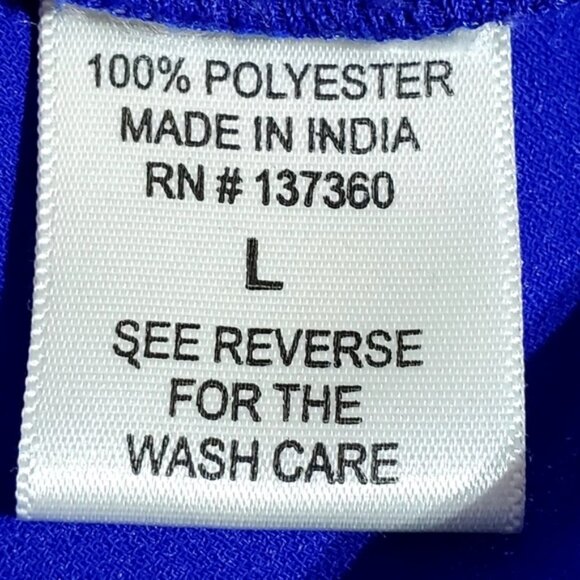 Truth NYC Blue and Black Tank Top - Picture 4 of 7